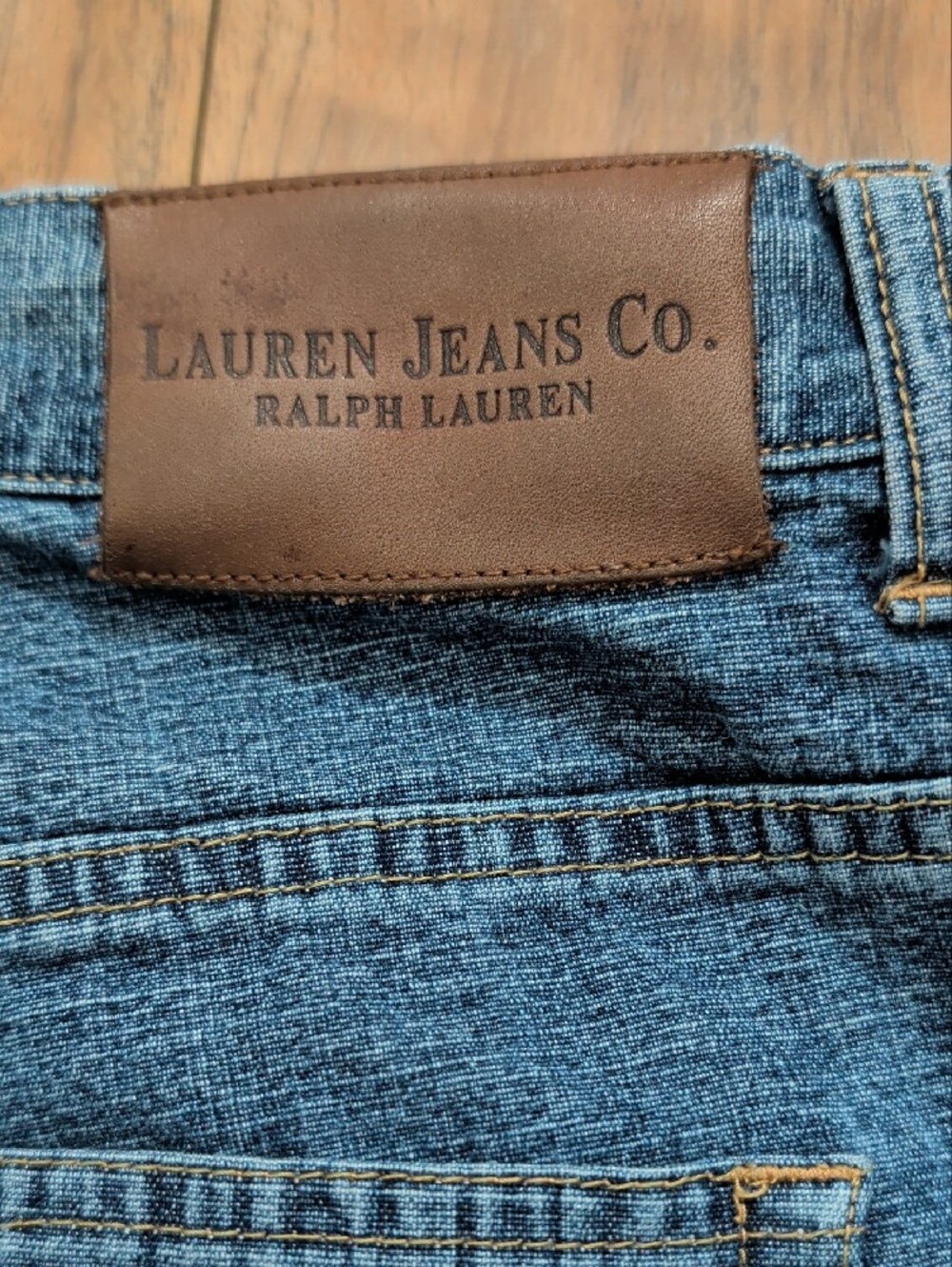 Ralph Lauren Women’s Straight Leg Jeans Blue Denim | Size 18 | Classic Mid Rise - Picture 8 of 11